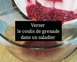Une image de l'étape 5 de Recette italienne panna cotta à la grenade.
