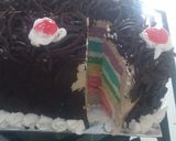 Foto langkah ke 1 dari resep Rainbow cake (kukus).