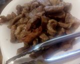 Paradicsomos fokhagymás hús recept fázis 3 fotója