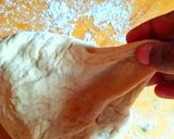 A picture of step 2 of Spinach bread.