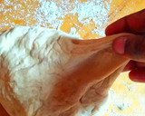 A picture of step 2 of Spinach bread.