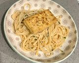 A picture of step 13 of Tofu Piccata.