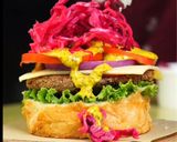A picture of step 15 of Rajma Kebab Sandwich￼.