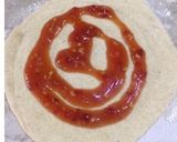 A picture of step 1 of Pizza paratha.