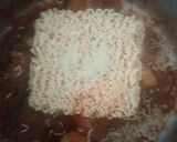 A picture of step 2 of Ndoma noddles.