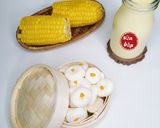 Hình bước làm 1 của món Sữa bắp cho bé