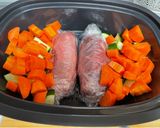 Foto del paso 5 de la receta: Potitos de verduras y carne o pescado bebé Monsieur Cuisine MC