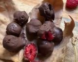 Une image de l'étape 7 de Franui chocolat 🍫 framboises 🎈.