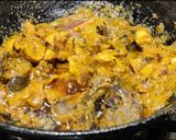 A picture of step 2 of Badami chicken.