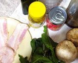 Foto del paso 1 de la receta: Ensalada de espinacas con tocino