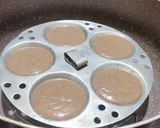 A picture of step 4 of Chocolate idli.