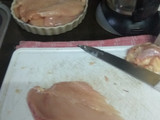 Suprema de pollo a la mostaza
