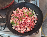 Foto del paso 2 de la receta: Tarta de panceta y champiñones🥓🥮