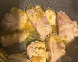 Foto langkah ke 7 dari resep Bubur ayam rice cooker kuah kuning.