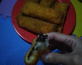 Foto langkah ke 6 dari resep Roti Goreng Isi Pisang Coklat.