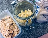 A picture of step 1 of Foodbank Salmon Mac 'N' Cheese.