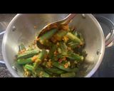 A picture of step 12 of Bharwaa Bhindi/Okra.