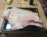 Foto del paso 1 de la receta: Matambre a la pizza a la parrilla con papas fritas