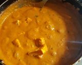 A picture of step 7 of Tofu butter masala.