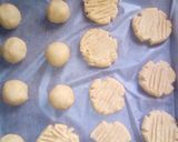 A picture of step 1 of Banting Peanut Butter Coconut Biscuits.