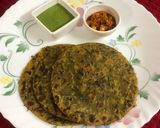 A picture of step 7 of Methi Thepla.