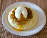 Foto del paso 6 de la receta: Puré con Cebolla Caramelizada y Huevo Mollet 🍳