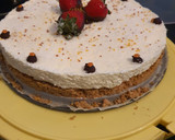 Foto del paso 3 de la receta: Tarta de queso de lima y coco sin horno
