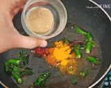 A picture of step 5 of Sweet Corn Capsicum Curry.