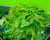 Hình bước làm 2 của món Đọt su su xào tỏi