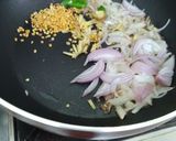 A picture of step 2 of Masala Kunduru (Coccinia).