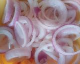 प्याजी लच्छा सलाद (pyaz lachha salad recipe in Hindi) रेसिपी चरण 1 फोटो