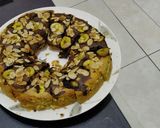 Foto langkah ke 9 dari resep 56. Banana Cake Coklat Almond.
