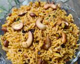 A picture of step 4 of Sesame Rice.