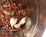 A picture of step 4 of Cluster beans curry.
