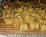 A picture of step 1 of Pineapple marmalade/jam.