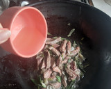Foto del paso 3 de la receta: Carne mongoliana con arroz