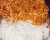 A picture of step 2 of Crockpot Pineapple Mango Salsa Chicken and Rice.