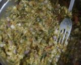 A picture of step 7 of Smokey Baingan Bharta.
