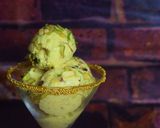 A picture of step 8 of Puran Poli ice cream.
