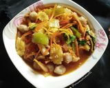 Foto langkah ke 8 dari resep Ca Sayur Saus a la Szechuan.