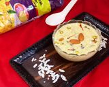 पोहा {चूड़ा} केसरिया खीर (Poha {Chuda} Kesariya Kheer ki recipe in hindi) रेसिपी चरण 8 फोटो