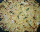 A picture of step 3 of Gobhi Cheela.