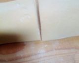 Grízes tészta, házi készítésű tésztából recept fázis 6 fotója