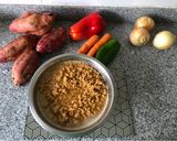 Foto del paso 1 de la receta: Pastel de carne mestizo 🥩🍠