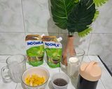 Foto langkah ke 1 dari resep Nangka chia seed matcha latte💚💛.