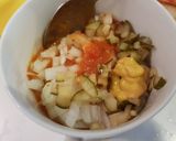 รูปขั้นตอนการทำที่ 1 ของ ซอส/น้ำสลัด Thousand Island แบบ low carb อร่อยได้โปรตีน