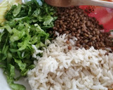 Foto del paso 4 de la receta: Arroz con lentejas y lechuga