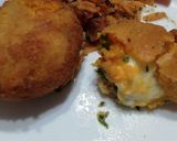 Foto del paso 6 de la receta: Croqueta de calabaza rellena de acelga y queso sin harina