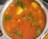 A picture of step 4 of Gujarati feast for Ganesh Chaturthi.