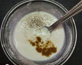 A picture of step 1 of Cucumber raita.